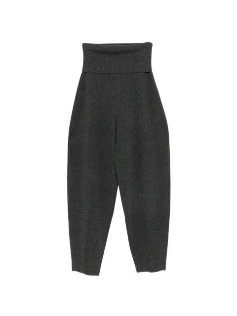 ZIMMERMANN ribbed-waistband tapered trousers Grey 9566PF261