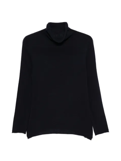 BeYou roll-neck wool sweater Blue CD4047