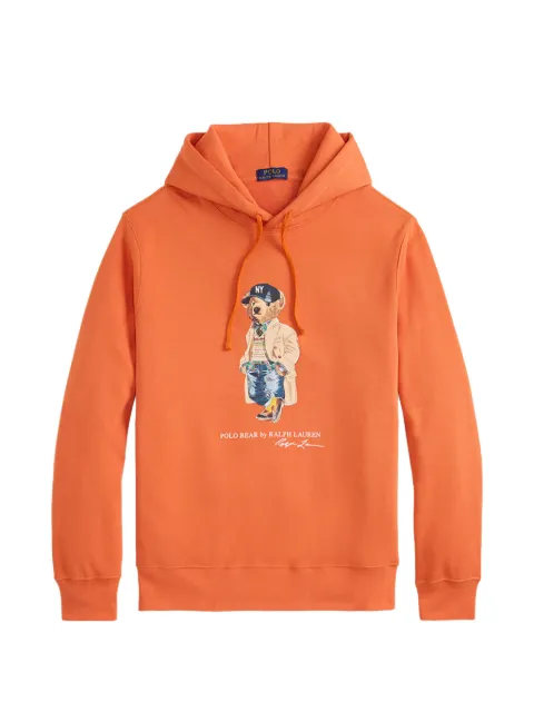 Polo Ralph Lauren Polo Bear fleece hoodie Orange 710B27075002
