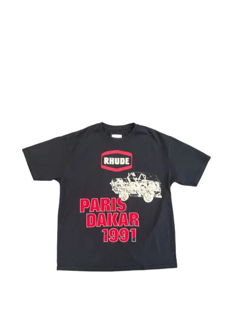 RHUDE graphic-print T-shirt Black RHPF26TT04012