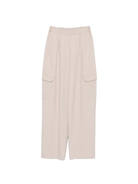 Fabiana Filippi pleated-detail cargo pants Neutrals PAD216F290M3100000