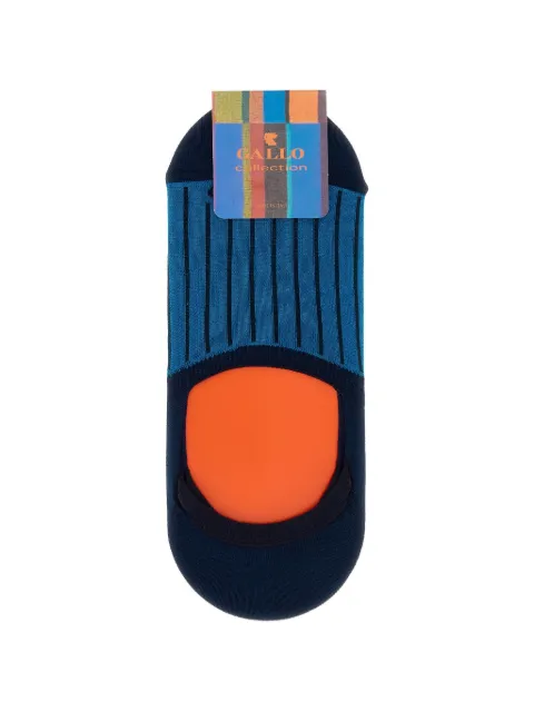 Gallo striped no-show socks Blue AP515996