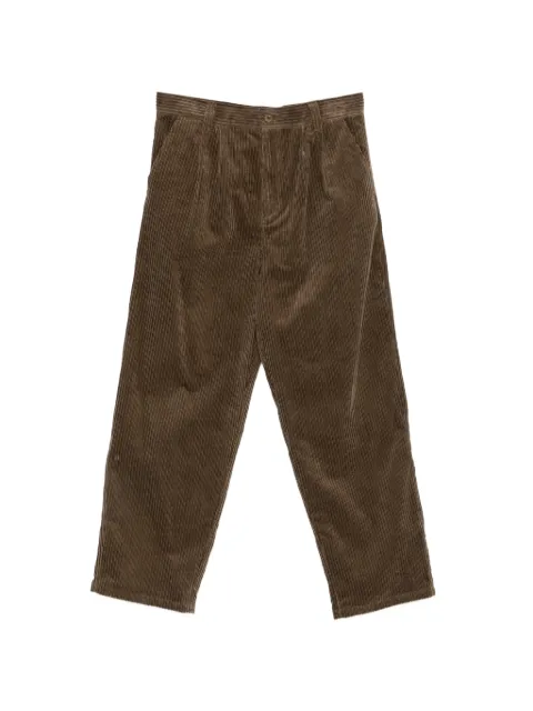 A.P.C. pleated corduroy trousers Brown COHSWH08027