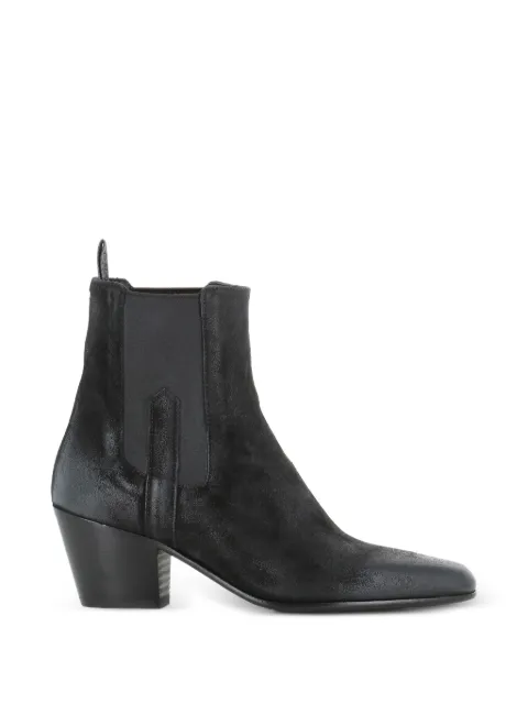 Pantanetti square-toe Chelsea boots Black 20264A