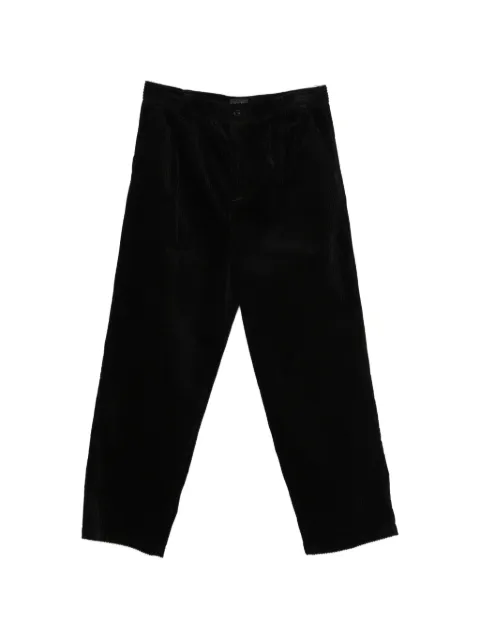 A.P.C. corduroy straight-leg trousers Black COHSWH08027