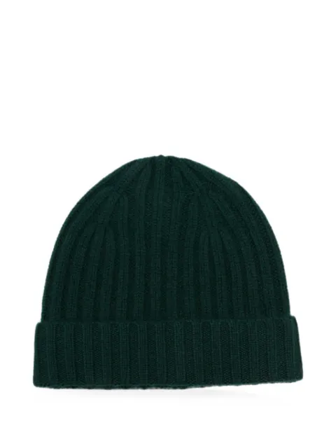 BeYou ribbed-knit beanie hat Green CD6083