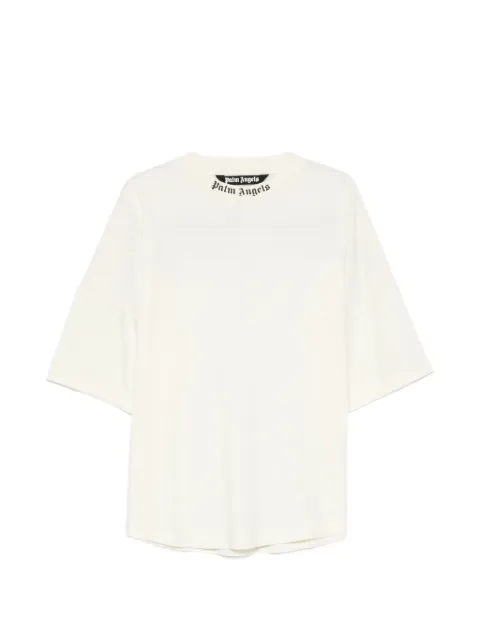 Palm Angels logo-print T-shirt White PAMAA005JR002