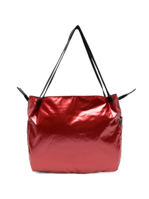 Jack Gomme Levant metallic shoulder bag Red 25E1566LVO