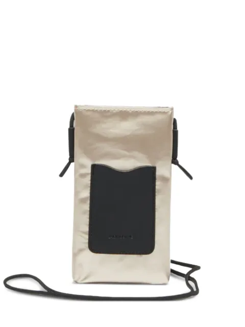 Jack Gomme Likid Light metallic-effect phone bag Gold 24E1931LV01A