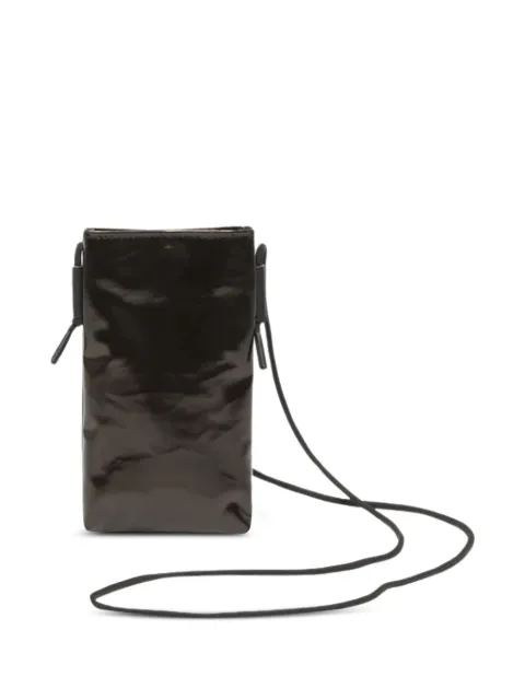 Jack Gomme Likid Light glossy-effect phone bag Black 23H1931LV03A
