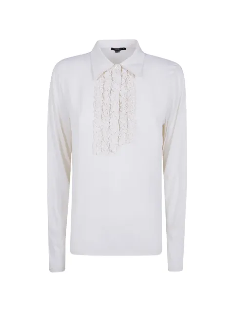 Seventy ruffled-bib shirt Neutrals MJ2148890180