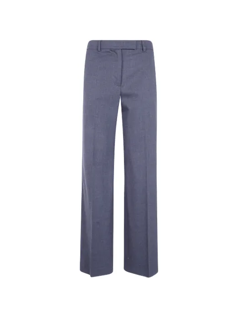 Seventy pressed-crease straight-leg trousers Blue PT1364180016