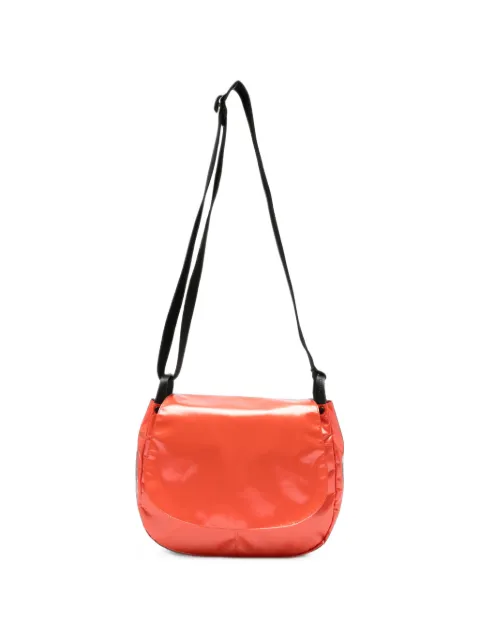 Jack Gomme Nico glossy-finish crossbody bag Orange 24E1569LV01A
