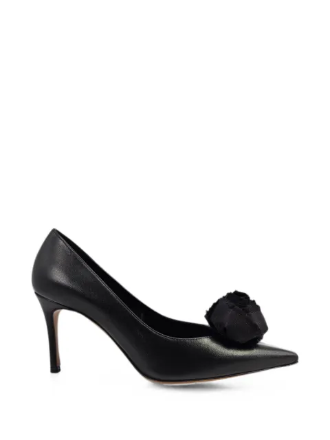 Madison Maison Linia flower-detail pointed-toe pumps Black LINIA