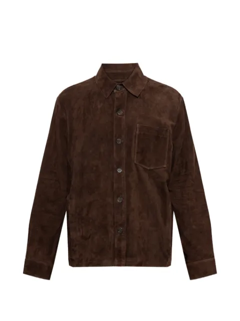 Arma Dino suede shirt jacket Brown 001G266002