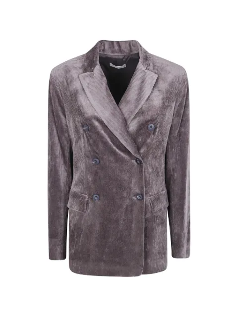 Antonelli double-breasted corduroy blazer Grey M3104R362C