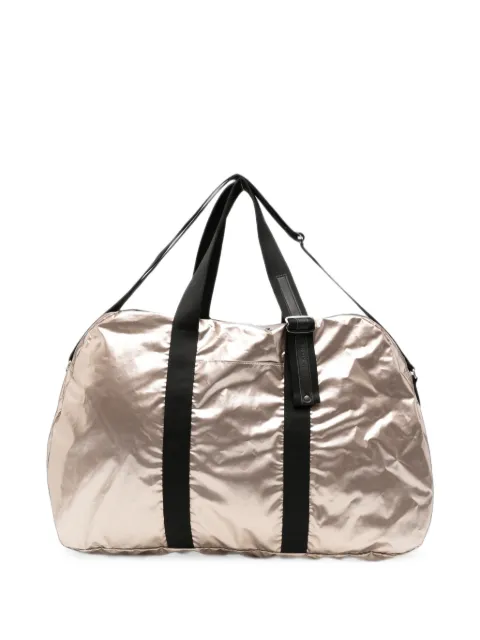 Jack Gomme metallic-finish travel bag Gold 24E0933LV01A