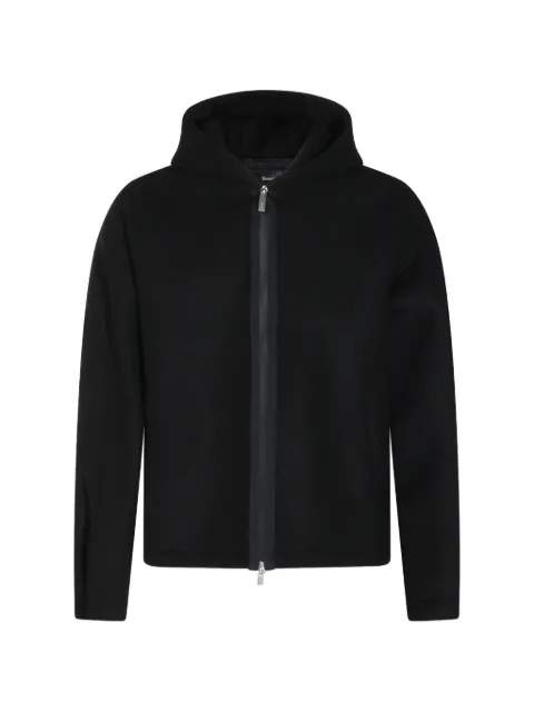 Laminar hooded zip-up jacket Black GI00221UL12845S9300