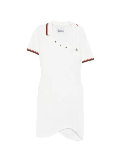 Vivienne Westwood draped asymmetric dress White 1601005AJ00AU