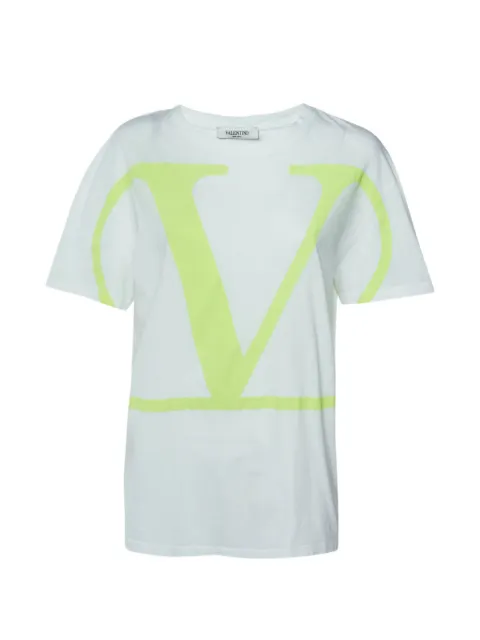 Valentino Garavani Pre-Owned VLogo T-shirt White 1360895