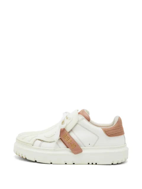 Christian Dior Pre-Owned Dior ID touch-strap sneakers White 1398620