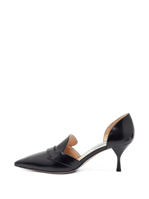Prada Pre-Owned d'Orsay pointed-toe pumps Black 1397957