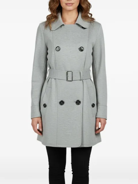 Burberry Pre-Owned double-breasted belted trench coat Grey 1393361