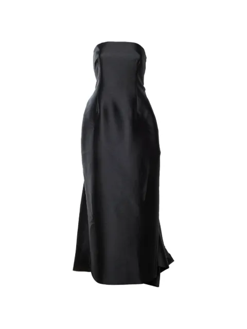 Solace London Imani strapless maxi evening dress Black 1392916