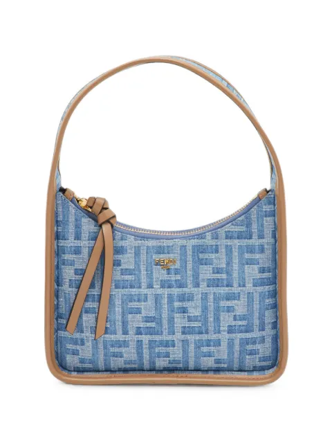Fendi Pre-Owned 2024 mini Fendessence monogram shoulder bag Blue 1386596