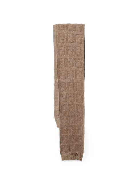 Fendi Pre-Owned FF motif stole Neutrals 1383846