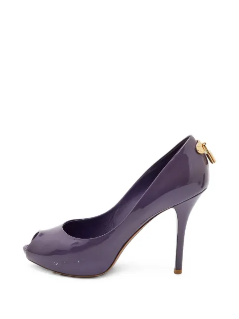 Louis Vuitton Pre-Owned Oh Really! peep-toe pumps Purple 1389806