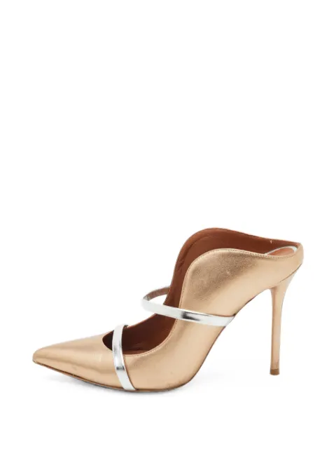 Malone Souliers Maureen heeled mules Gold 1385484