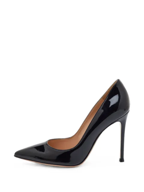 Gianvito Rossi Gianvito 105 patent leather pumps Black 1377285