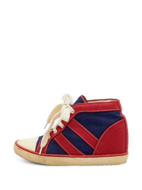 Isabel Marant Vintage Baltimore hidden wedge sneakers Blue 1390816