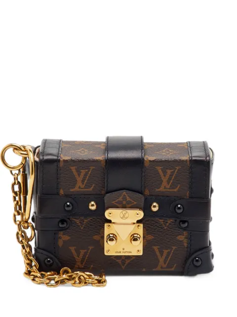 Louis Vuitton Pre-Owned 2018 Essential Trunk Monogram clutch bag Brown 1389956