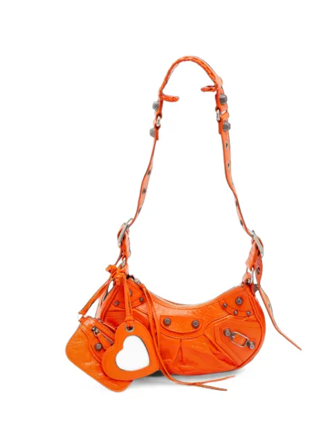 Balenciaga Pre-Owned 2022 Le Cagole buckle shoulder bag Orange 1379750