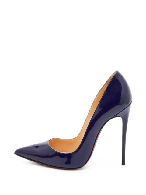 Christian Louboutin Pre-Owned So Kate pointed-toe pumps Blue 1386624