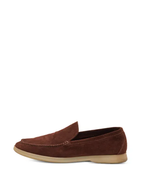 Loro Piana Pre-Owned almond-toe loafers Brown 1399525
