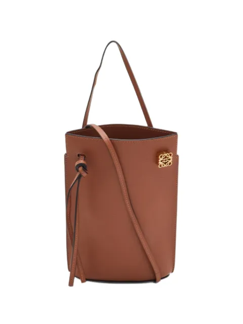 Loewe Pre-Owned 2023 Dice Pocket bucket bag Brown 1387951