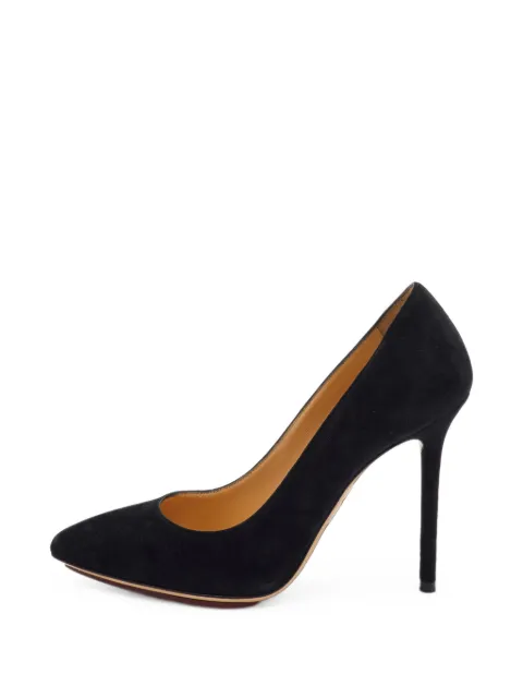 Charlotte Olympia Debbie pointed-toe pumps Black 1387957