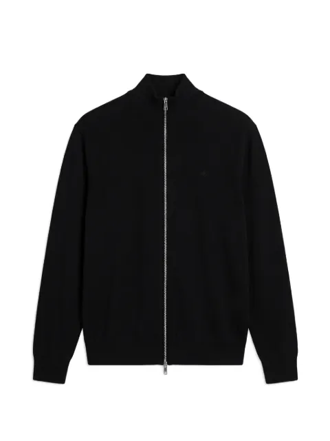 Calvin Klein zip-up high-neck cardigan Black LV04LH320GUB1