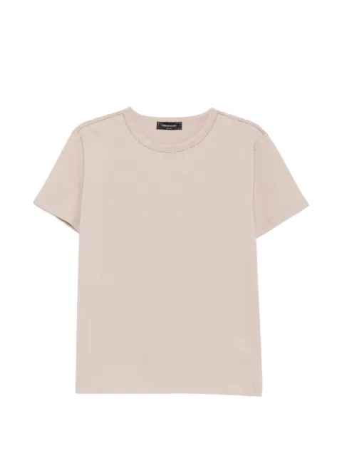 Fabiana Filippi monili-chain T-shirt Neutrals JED216F133L7960000