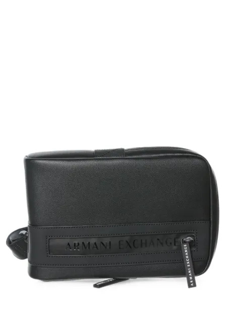 Armani Exchange logo-print backpack Black XM003588AF2