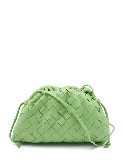 Bottega Veneta Pre-Owned The Pouch Intrecciato shoulder bag Green 1387058