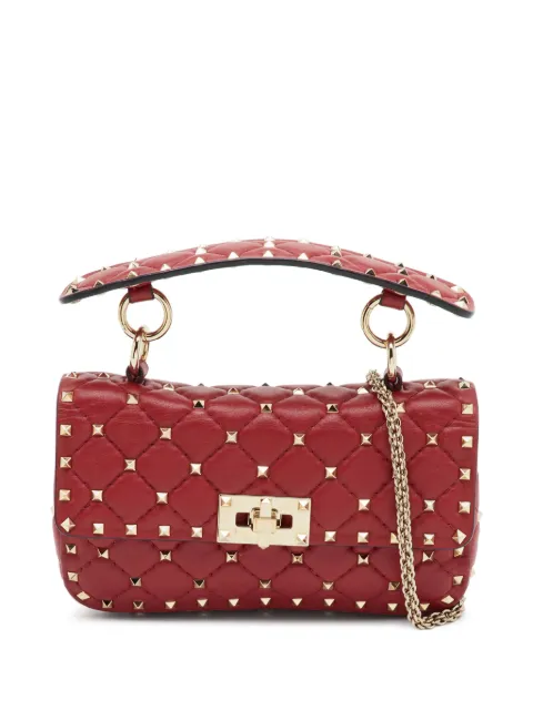 Valentino Garavani Pre-Owned Rockstud Spike tote bag Red 1387321
