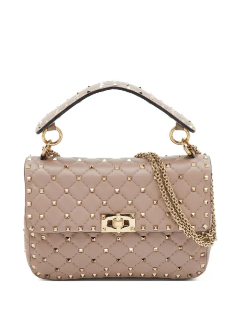 Valentino Garavani Pre-Owned Rockstud Spike tote bag Neutrals 1386511