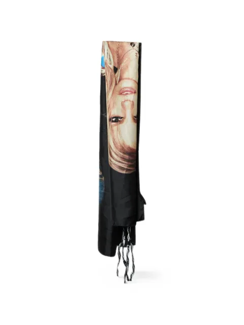 Balenciaga Pre-Owned Britney Spears Series printed scarf Black 1385279