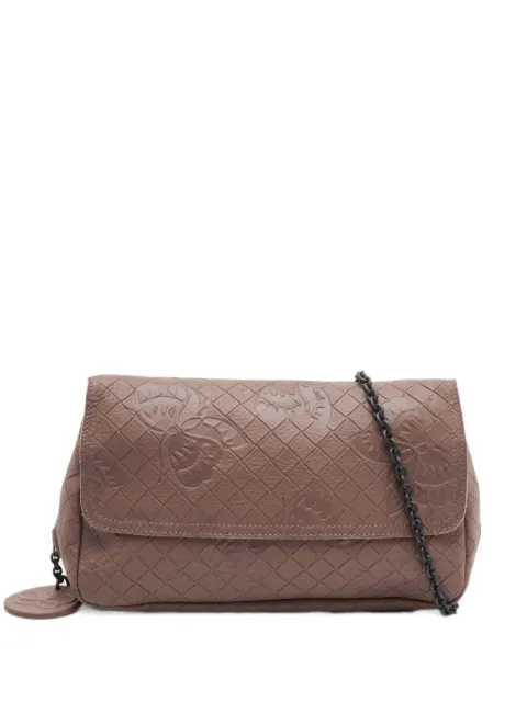 Bottega Veneta Pre-Owned leather crossbody bag Brown 1387952