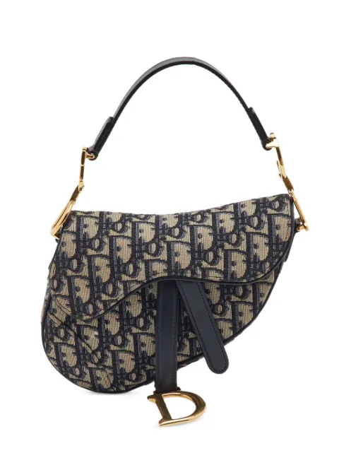 Christian Dior Pre-Owned 2018 Saddle Oblique Mini tote bag Neutrals 1399579