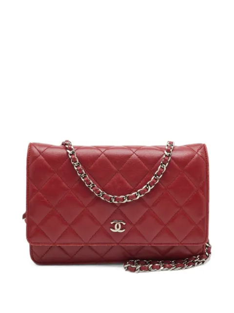 CHANEL Pre-Owned WOC leather crossbody bag Red 1386954